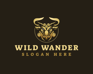 Wild Bull Ranch logo design