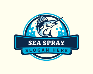 Sailfish Ocean Fishing logo design