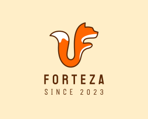 Fox Letter F logo design