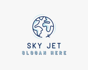 World Airline Aviation logo design