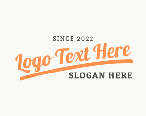 Streetstyle - Urban Cursive Wordmark logo design