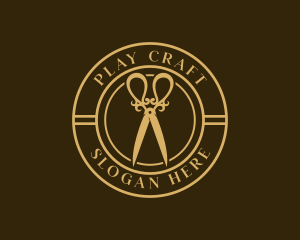 Luxury Shears Salon logo design