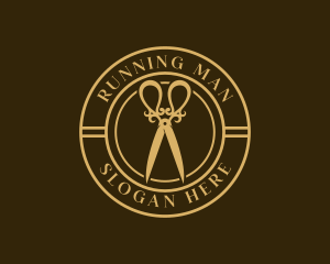 Upmarket - Luxury Shears Salon logo design