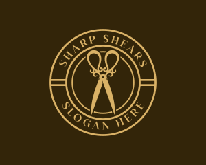 Luxury Shears Salon logo design