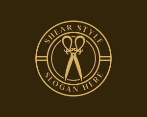 Luxury Shears Salon logo design