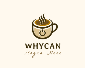 Power Coffee Cup Logo