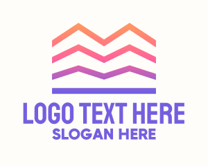 Mountain - Gradient Property Building logo design