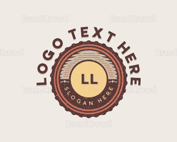 Antique Liquor Distillery Logo