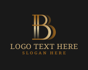 Luxury Finance Currency Logo