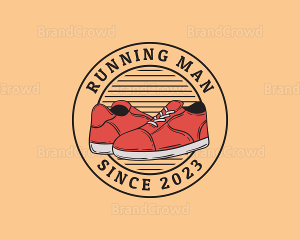 Retro Fashion Shoe Logo