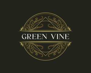 Garden Vine Elegant logo design