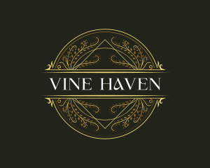 Garden Vine Elegant logo design