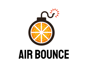 Orange Fruit Bomb Logo