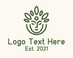 Botanical - Nature Deity Cosmetics logo design