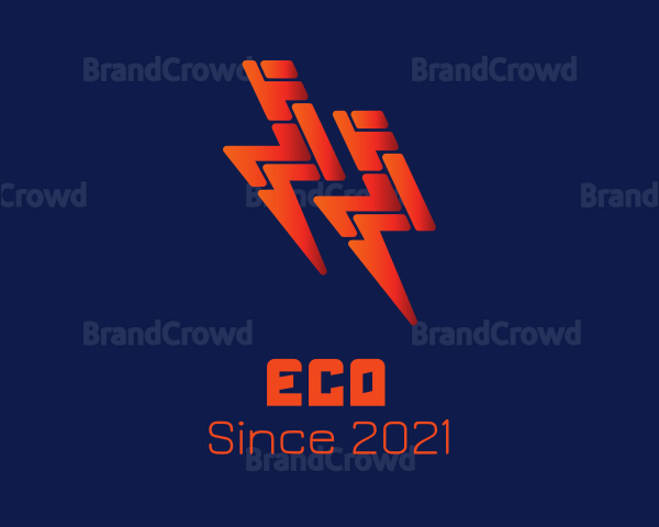Electrical Energy Bolt Logo