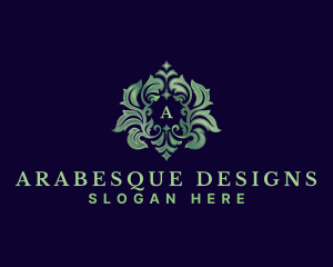 Floral Decorative Leaf logo design