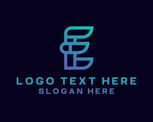 Lettermark - Tech Software Programmer logo design