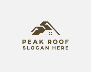 House Roof Realtor logo design