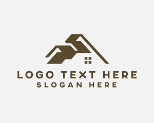 House - House Roof Realtor logo design