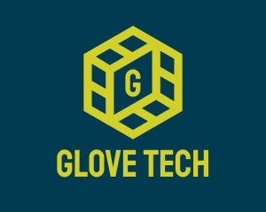 Generic Tech Polygon  logo design