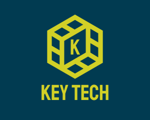 Generic Tech Polygon  logo design