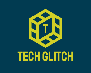 Generic Tech Polygon  logo design