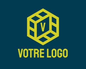 Generic Tech Polygon  logo design
