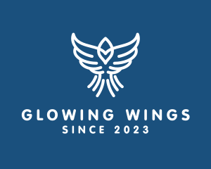 Bird Wing Falcon logo design