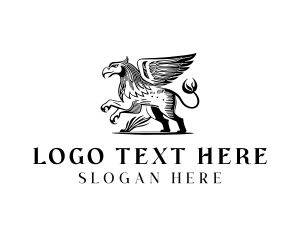 Heritage - Vintage Heritage Griffin logo design