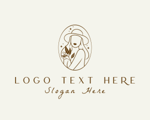 Vlogging - Lady Fashion Apparel logo design