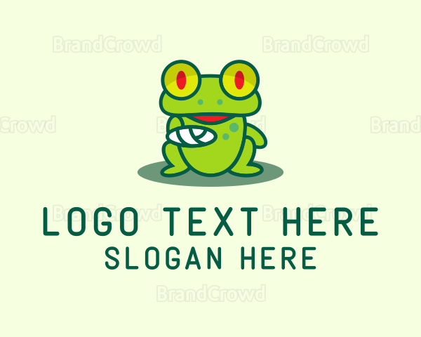 Injured Frog Wildlife Logo