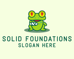 Veterinary Clinic - Injured Frog Wildlife logo design