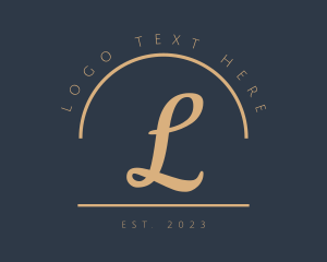 Elegant - Elegant Minimalist Shop logo design