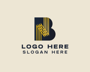 Power - Generic Business Letter B logo design