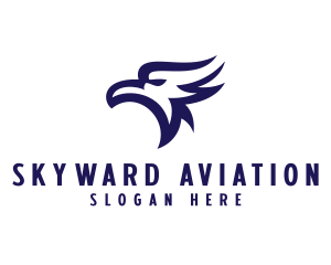 Bird Eagle Aviation logo design