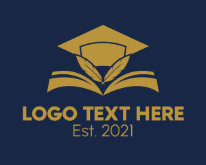 Education - Educational Book Academy logo design