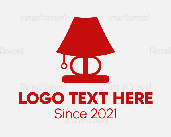 Red Lamp Furniture Logo