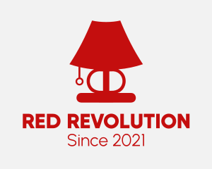 Red Lamp Furniture logo design