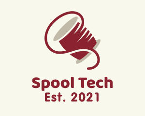 Red Thread Spool logo design