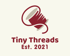 Red Thread Spool logo design