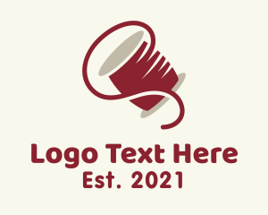 Boutique - Red Thread Spool logo design