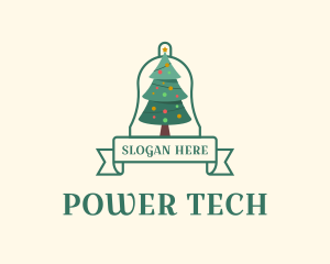 Christmas Tree Banner Logo