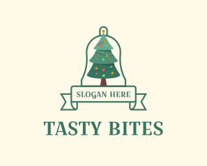 Christmas Tree Banner Logo