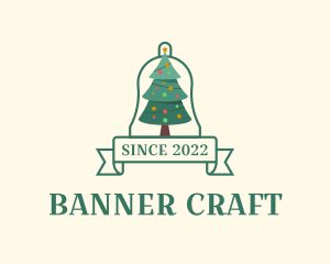 Banner - Christmas Tree Banner logo design