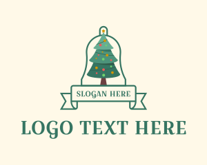 Christmas Tree Banner Logo