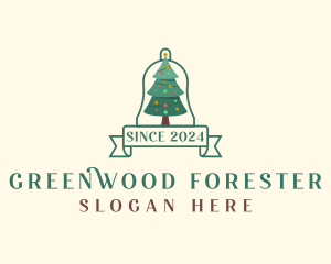 Christmas Forest Celebration logo design