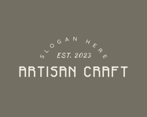 Crafty - Craft Store Business logo design
