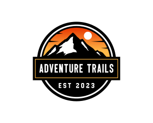 Mountain Peak Adventure logo design