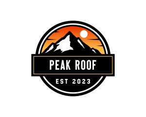 Mountain Peak Adventure logo design