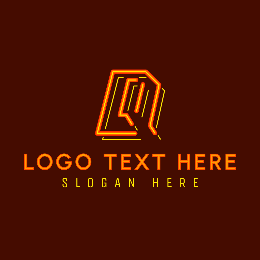 Neon Retro Gaming Letter Q Logo Brandcrowd Logo Maker